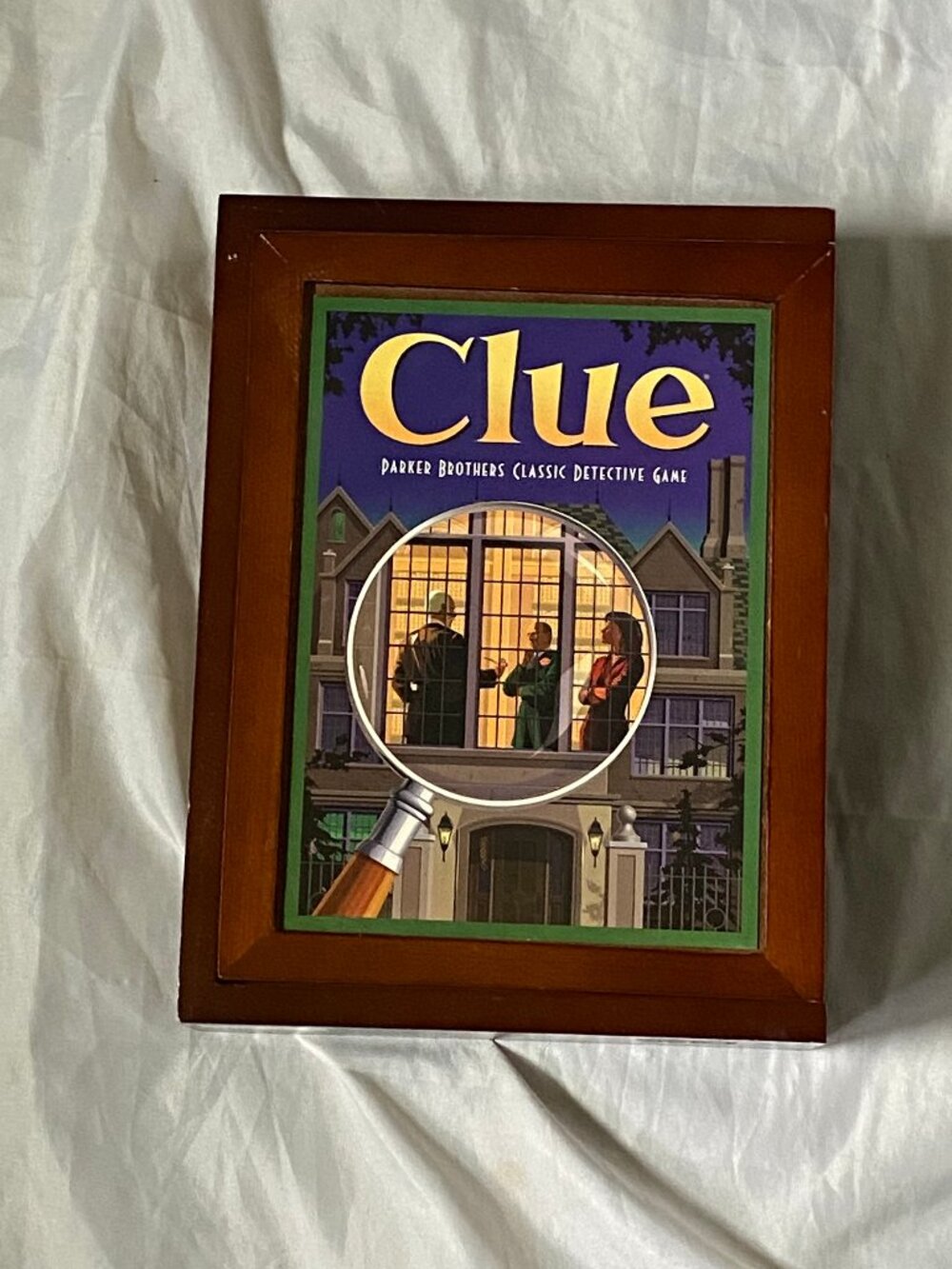 New Vintage Clue Board Game Vintage Games Collector Wooden Box